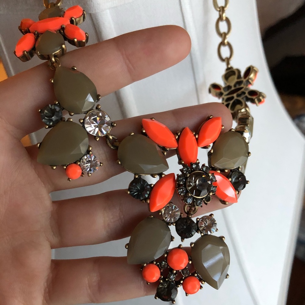 J crew statement necklace